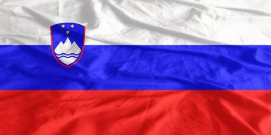 Slovakya Bayrak Rüzgarı Yakından Dalgalanıyor