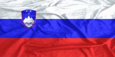 Slovakya Bayrak Rüzgarı Yakından Dalgalanıyor