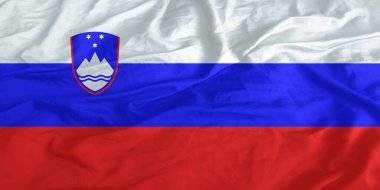 Slovakya Bayrak Rüzgarı Yakından Dalgalanıyor