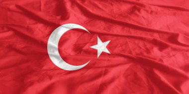 Türkiye Bayrak Rüzgarı Yakından Dalgalanıyor
