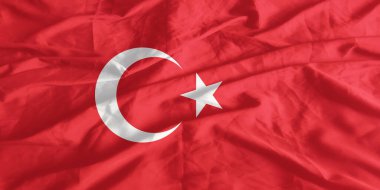 Türkiye Bayrak Rüzgarı Yakından Dalgalanıyor