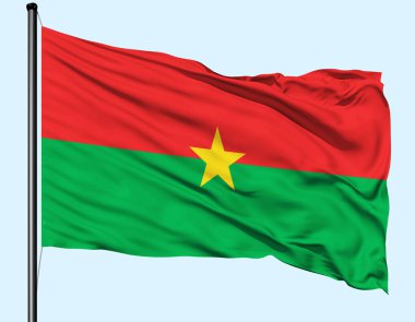 Burkina Faso Polonyalı Bayrak Dalgası