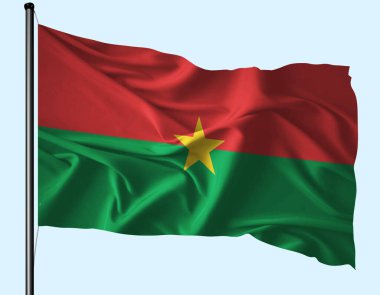 Burkina Faso Polonyalı Bayrak Dalgası