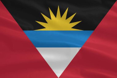 Antigua and Barbuda Flag Wind Waving clipart