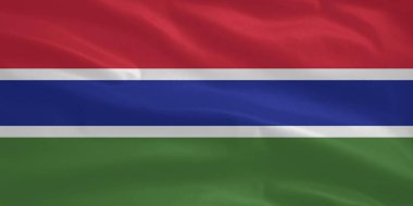 Gambiya Bayrak Dalgalanması