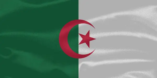 Cezayir Bayrağı Dalgalanması