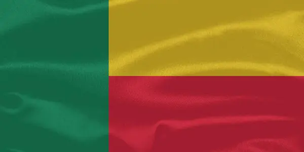 Benin Bayrak Dalgalanması