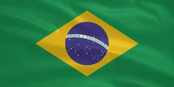 Brezilya Bayrak Dalgalanması