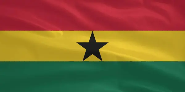 Gana Bayrak Dalgalanması