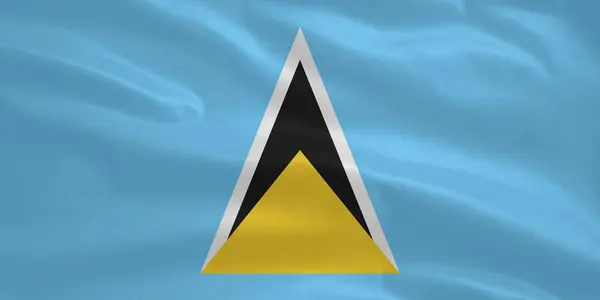 Aziz Lucia Bayrak Dalgalanması