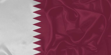 Katar Bayrak Rüzgarı Dalgalanması