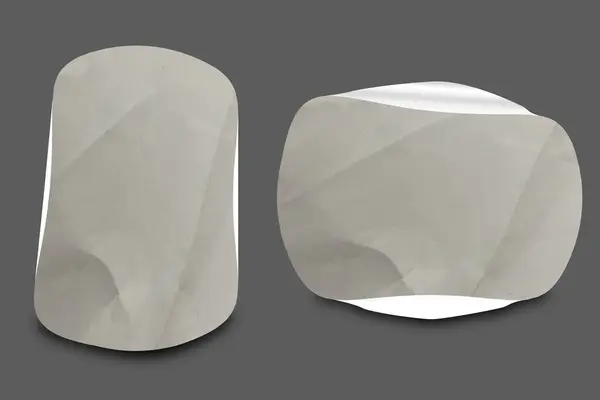 Boş Yapıştırılmış Kağıt Etiketi Etiketi Doku Ayarları