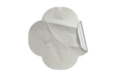 Yapıştırılmış Kağıt Etiketi Etiketi Dokusu