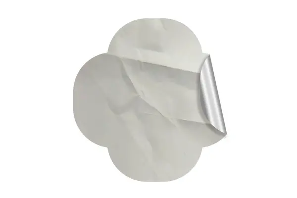 Yapıştırılmış Kağıt Etiketi Etiketi Dokusu