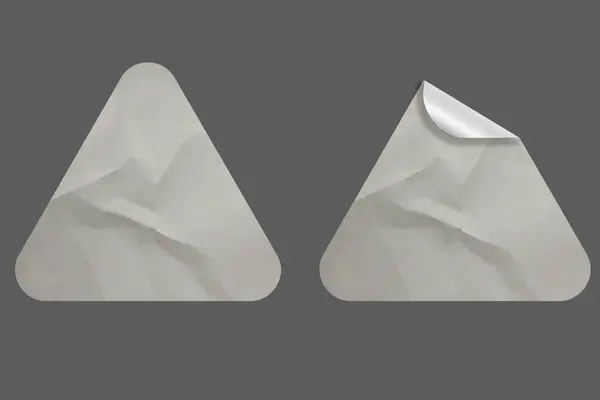 Boş Yapıştırılmış Kağıt Etiketi Etiketi Doku Ayarları