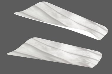 Boş Yapıştırılmış Kağıt Etiketi Etiketi Doku Ayarları