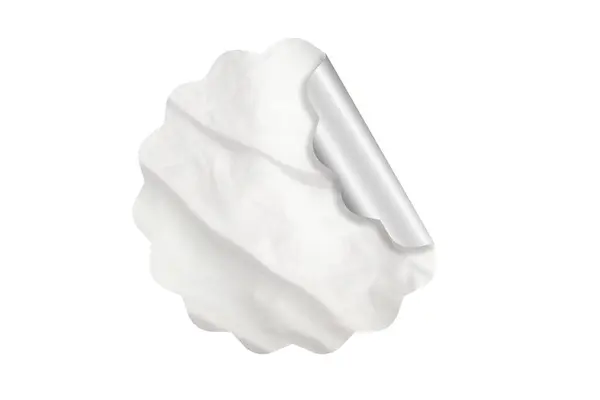 Boş Yapıştırılmış Kağıt Etiketi Etiketi DokusuName