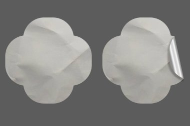 Boş Yapıştırılmış Kağıt Etiketi Etiketi DokusuName