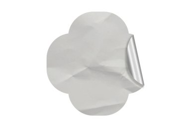 Boş Yapıştırılmış Kağıt Etiketi Etiketi DokusuName