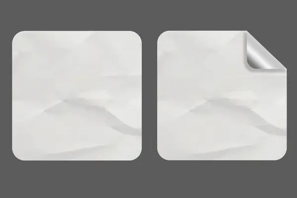 Boş Yapıştırılmış Kağıt Etiketi Etiketi Doku Ayarları