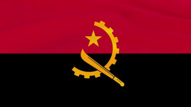 Angola Bayrak Dalgalanması
