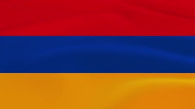 Ermenistan Bayrak Dalgalanması