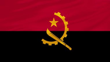 Angola Bayrak Dalgalanması