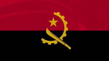 Angola Bayrak Dalgalanması