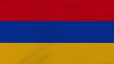Ermenistan Bayrak Dalgalanması