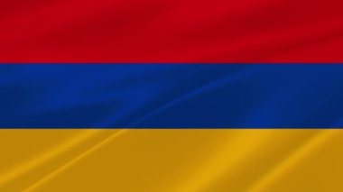 Ermenistan Bayrak Dalgalanması