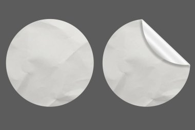 Boş Yapıştırılmış Kağıt Etiketi Etiketi Doku Ayarları