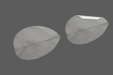 Boş Yapıştırılmış Kağıt Etiketi Etiketi Doku Ayarları