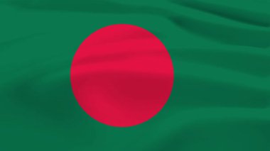Bangladeş Bayrak Dalgalanması