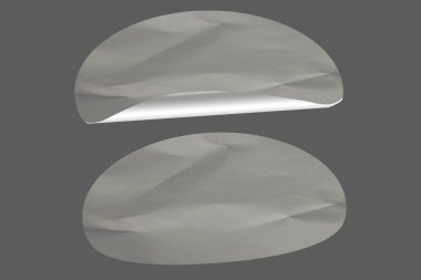 Boş Yapıştırılmış Kağıt Etiketi Etiketi Doku Ayarları