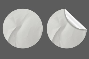 Boş Yapıştırılmış Kağıt Etiketi Etiketi Doku Ayarları