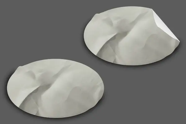 Boş Yapıştırılmış Kağıt Etiketi Etiketi Doku Ayarları