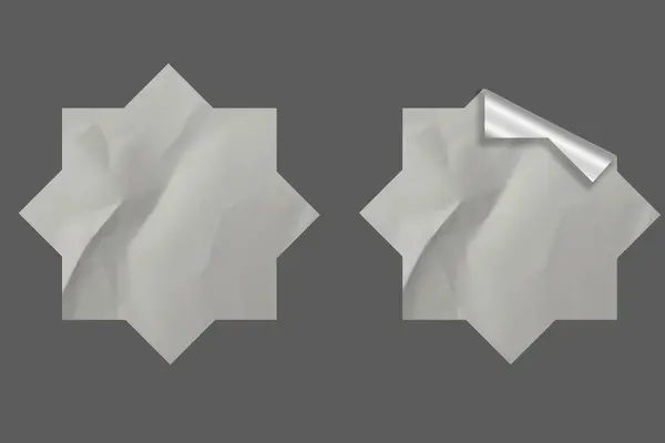 Boş Yapıştırılmış Kağıt Etiketi Etiketi Doku Ayarları