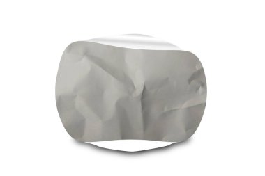 Mockup Şablonu için Boş Kağıt Parçalanmış Yapıştırma Dokusu