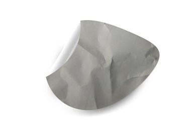 Mockup Şablonu için Boş Kağıt Parçalanmış Yapıştırma Dokusu