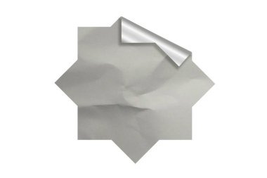 Mockup için Boş Kağıt Yapıştırması Etiketi YapılandırmasıName