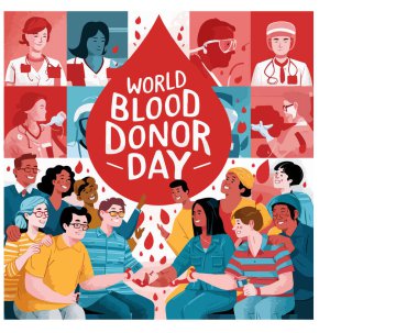 Dünya Kan Bağışı Günü 'nün fotoğrafı. Kan bağışı..