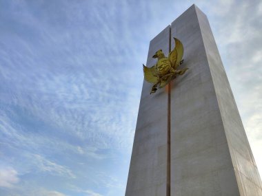 Balikpapan-Doğu Borneo 16 Ağustos 2024, Halkın Mücadele Anıtı Balikpapan 'da yer almaktadır