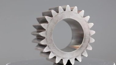 İzole edilmiş arka planda gezegen iletim sistemi, şanzımanın bir parçası veya başka bir mekanizm, endüstriyel arkaplan kavramı.