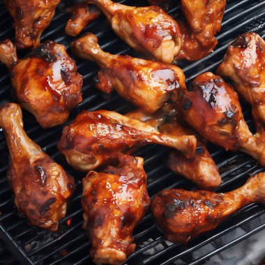 Dumanlı BBQ Tavuk Budu ve Mükemmel Izgara Kalçalar