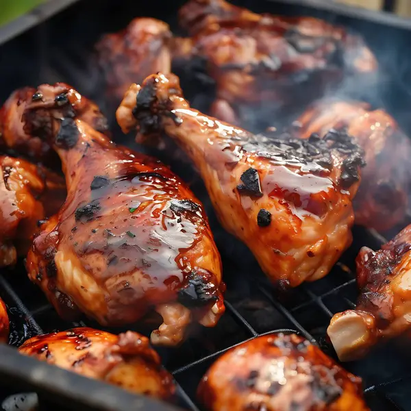 Dumanlı BBQ Tavuk Budu ve Mükemmel Izgara Kalçalar