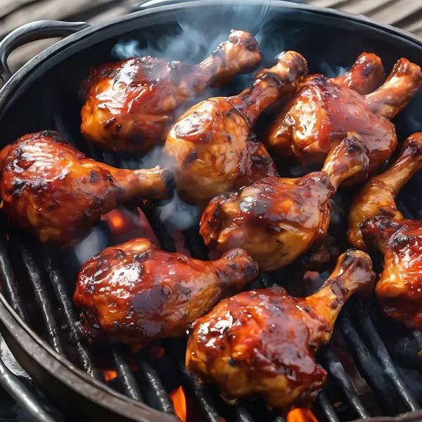 Dumanlı BBQ Tavuk Budu ve Mükemmel Izgara Kalçalar