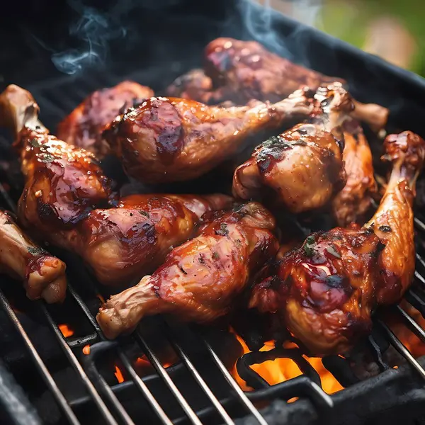 Dumanlı BBQ Tavuk Budu ve Mükemmel Izgara Kalçalar