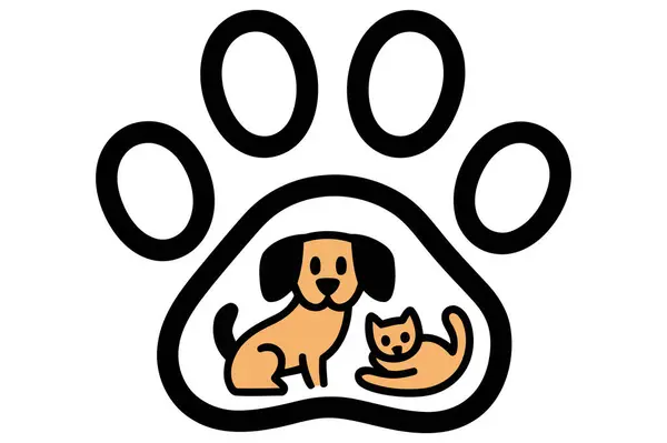 Hayvan bakım logosu tasarımı. Hayvan bakımı logosu dizaynı 10 puan.