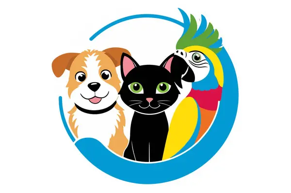 Hayvan bakım logosu tasarımı. Hayvan bakımı logosu dizaynı 10 puan.