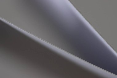 Katlanmış Beyaz Kağıdın Renkli Işıkla Işıklandırılmış Yakın Çekimi